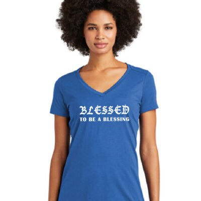 Blessed to be a Blessing Women's V-Neck