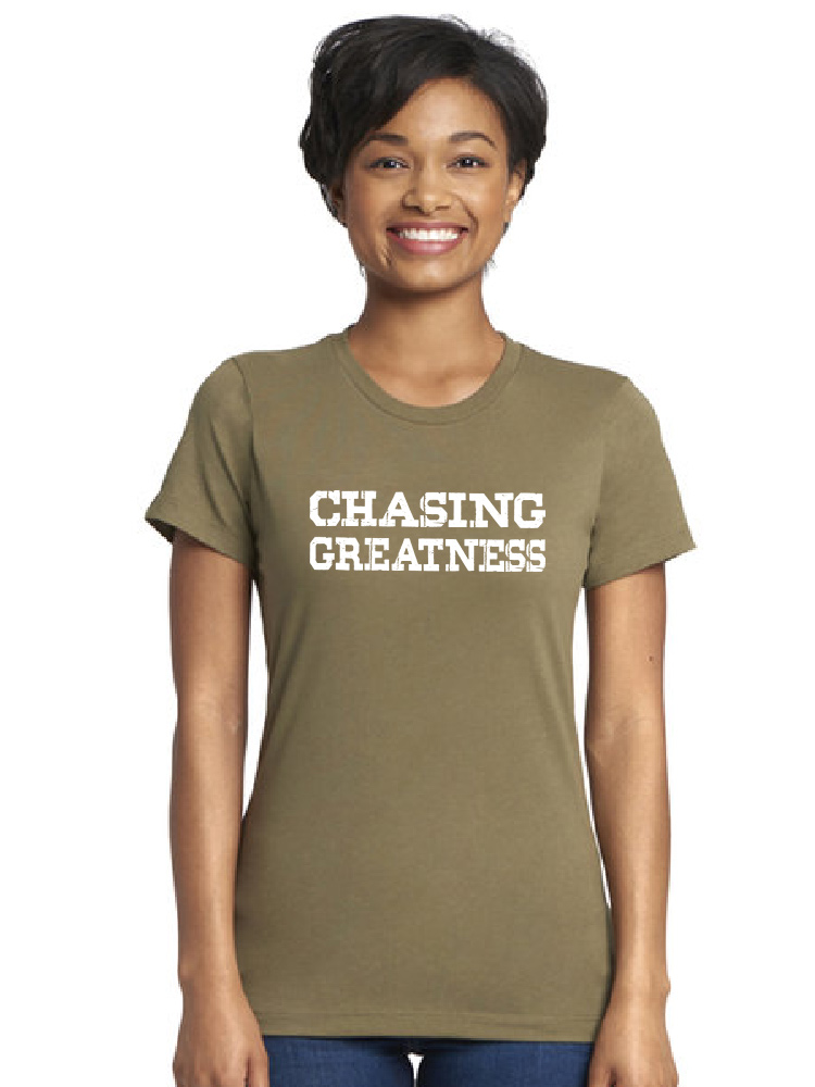 Chase greatness t shirt best sale