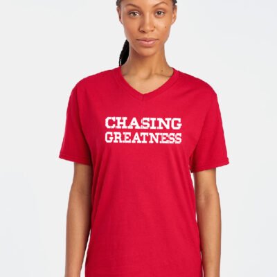 Chasing Greatness Women's V-Neck