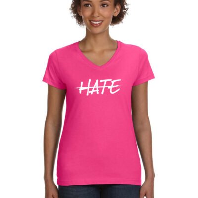No Hate Women's V-Neck