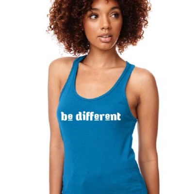 Be Different Women's Racerback Tank
