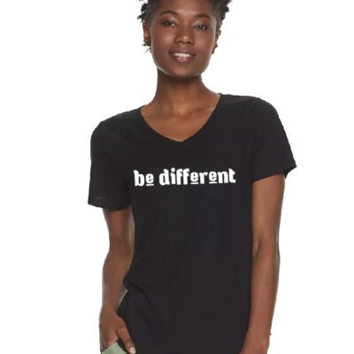 Be Different Women's V-Neck