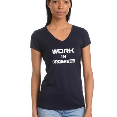 A Work in Progress Women's V-Neck